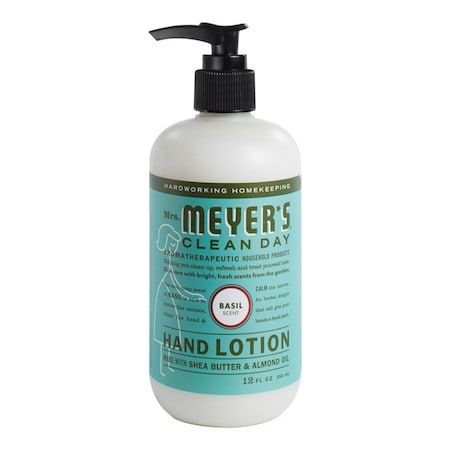 Mrs. Meyer's Clean Day Basil Scent Hand Lotion 12 Oz
